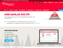 Tablet Screenshot of collectum.se